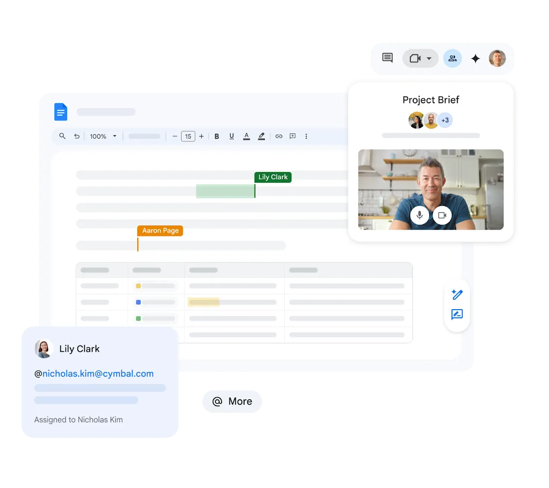 Google Docs interface
