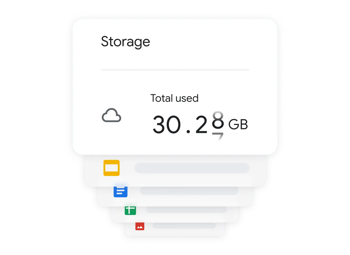 Google Workspace storage capacity