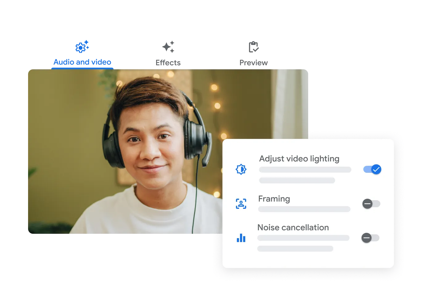 Screen sharing in Google Meet